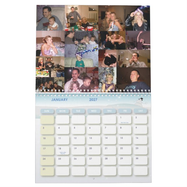 Los amigos hacen calendarios 2010 (Jan 2027)