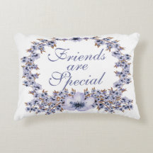 Los amigos son Cojín decorativo especial