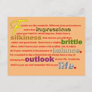 Los Amigos Son Como La Postales De Seasheles