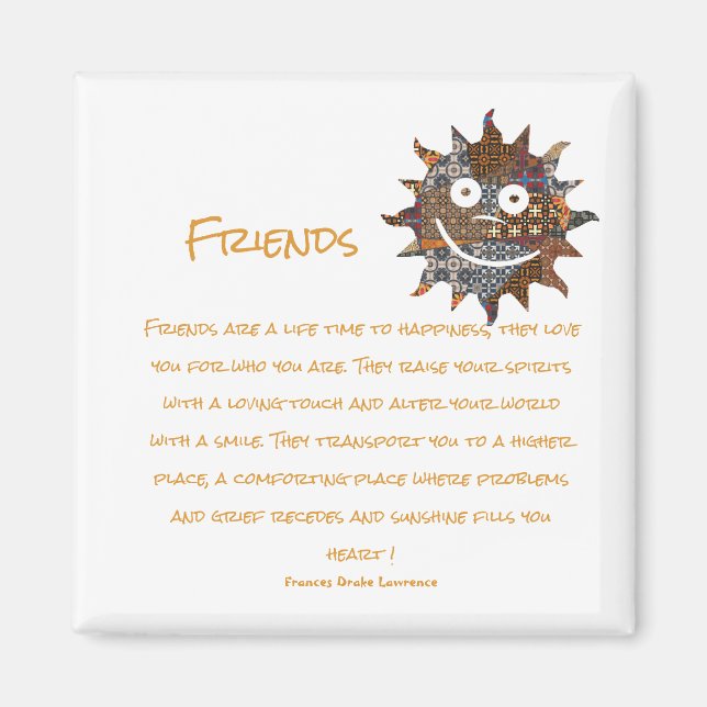 Los amigos son imanes (Frente)