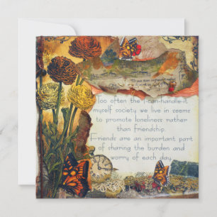 Los Amigos Son Importantes Collage De Arte De Medi