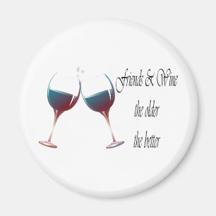 Los amigos y Wine más viejo es el mejor imán
