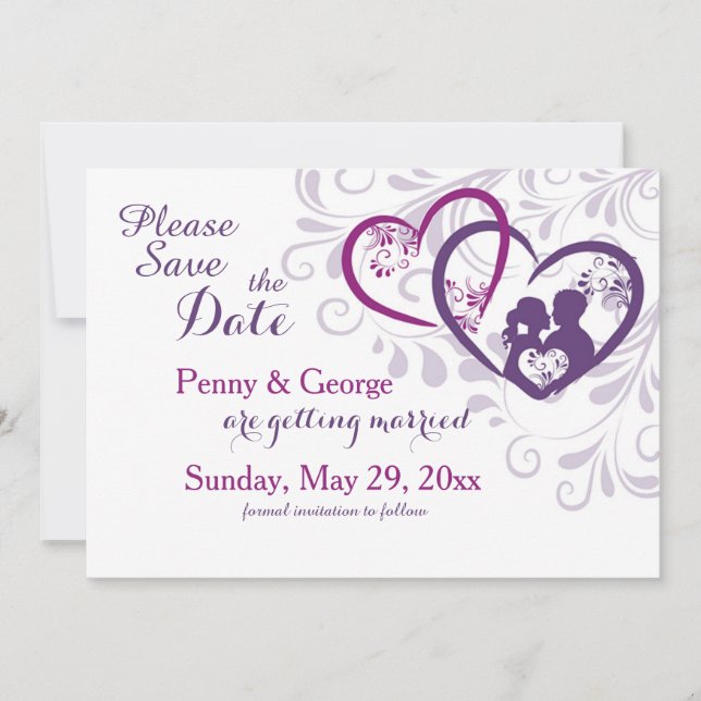 Los amores ahorran la invitación de la fecha (Anverso)