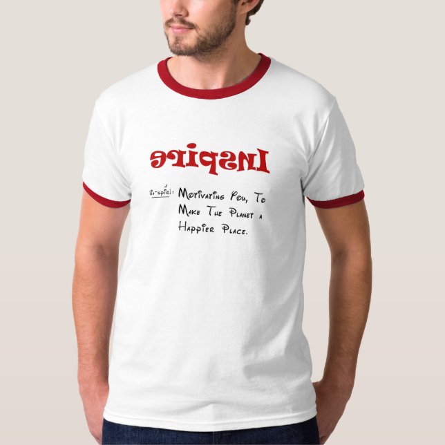 los amraKbrand inspiran la camiseta del diseño (Anverso)
