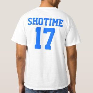 LOS ANGELES #17 CAMISETA DE TIEMPO DE ESQUEMA