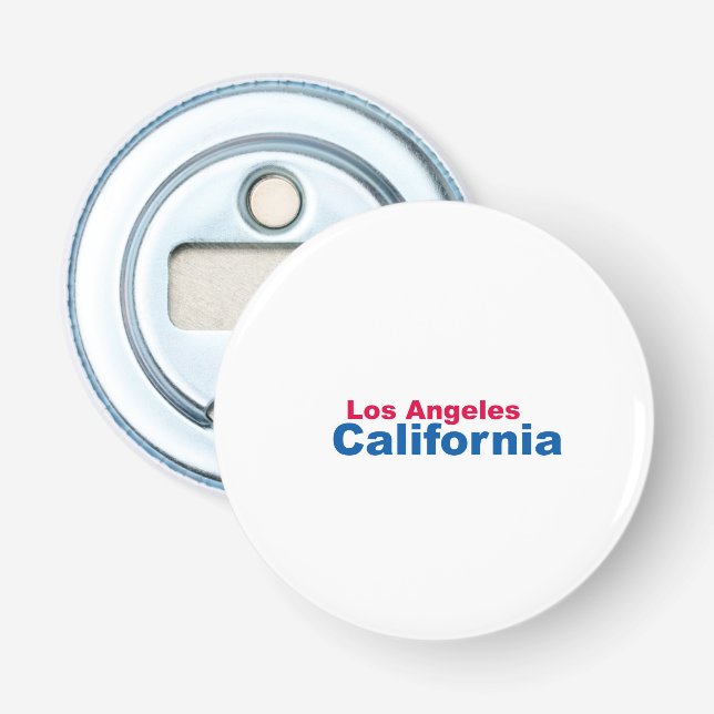 Los Ángeles, abridor de botellas de California (Anverso)