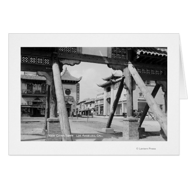 Los Ángeles, CA New Chinatown Street Scene (Anverso (Horizontal))