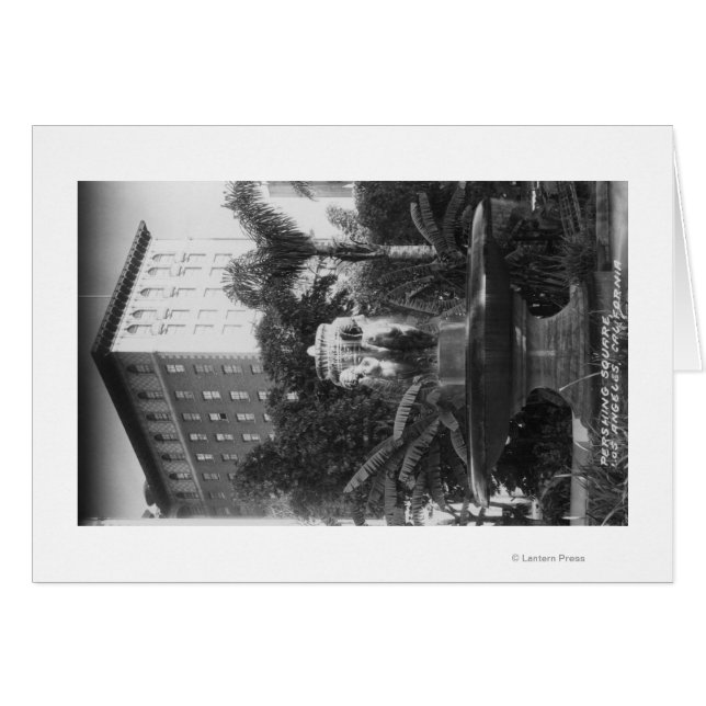 Los Angeles, CA View of Perishing Square (Anverso (Horizontal))