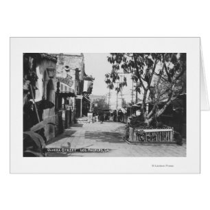 Los Ángeles, CA Vista de la calle Olvera