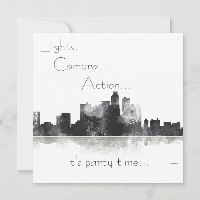 LOS ÁNGELES, CALIFORNIA SKYLINE (Anverso)