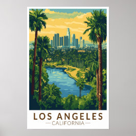 Los Ángeles California Viaje Arte Vintage