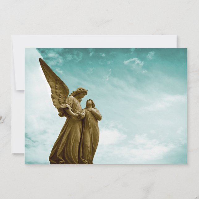 Los ángeles en el cielo (Anverso)