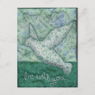 "los ángeles estarán contigo" postal