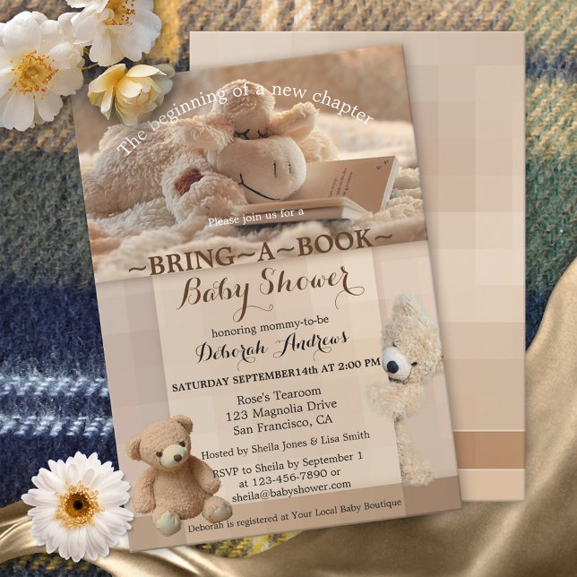 Los Animales Cutos Traen Una Invitación De Baby Sh (Subido por el creador)