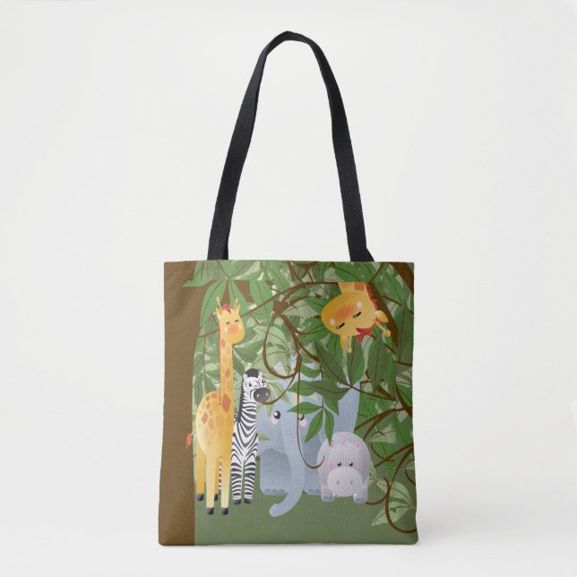 Los animales de la jungla son una bolsa (Anverso)