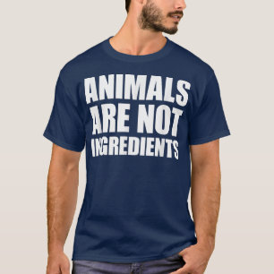 Los Animales No Son Camisetas Ingredientes