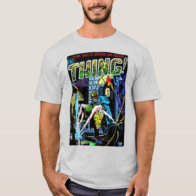 Los años 1950's '¡La COSA!' Camiseta de historieta (Anverso)