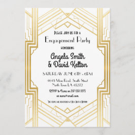 Los años 20 de Gatsby de las invitaciones del