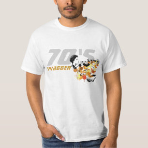 los años 70 FANFARRONERÍA, CAMISETA de los años