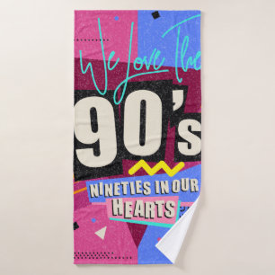 Los años 90 y 80 poster. Amamos Los 90. Estilo ret