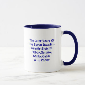 Los años posteriores de los siete enanos - taza