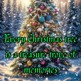 Los árboles de Navidad son un tesoro de recuerdos