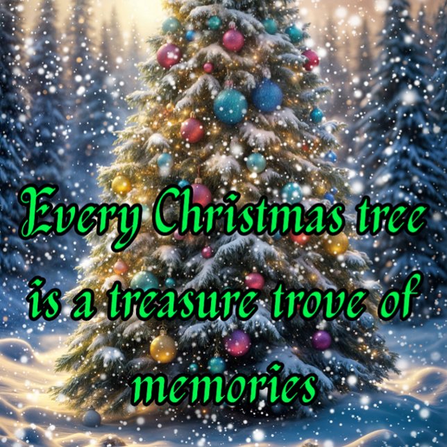 Los árboles de Navidad son un tesoro de recuerdos (Subido por el creador)