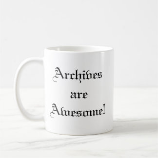 ¡Los archivos son impresionantes! Taza