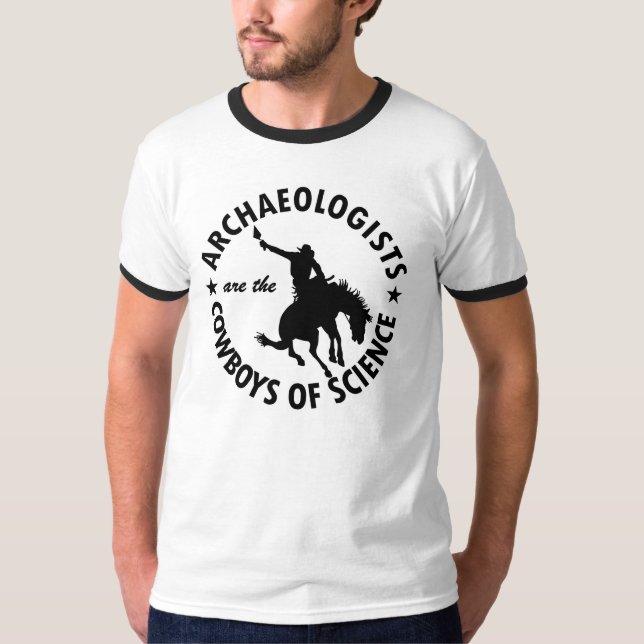 Los arqueólogos son vaqueros de la camiseta de la (Anverso)