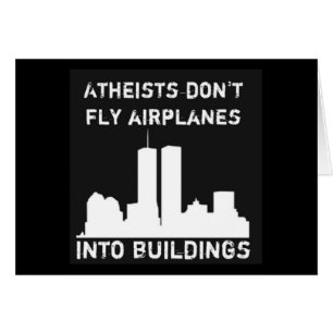 Los ateos no vuelan los aeroplanos en edificios