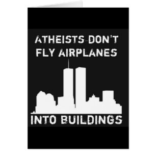 Los ateos no vuelan los aeroplanos en edificios