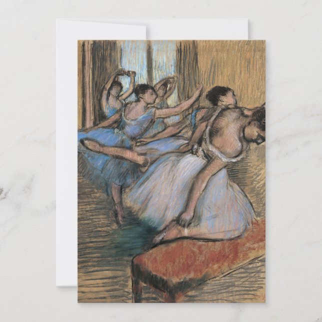 Los bailarines | Edgar Degas (Anverso)