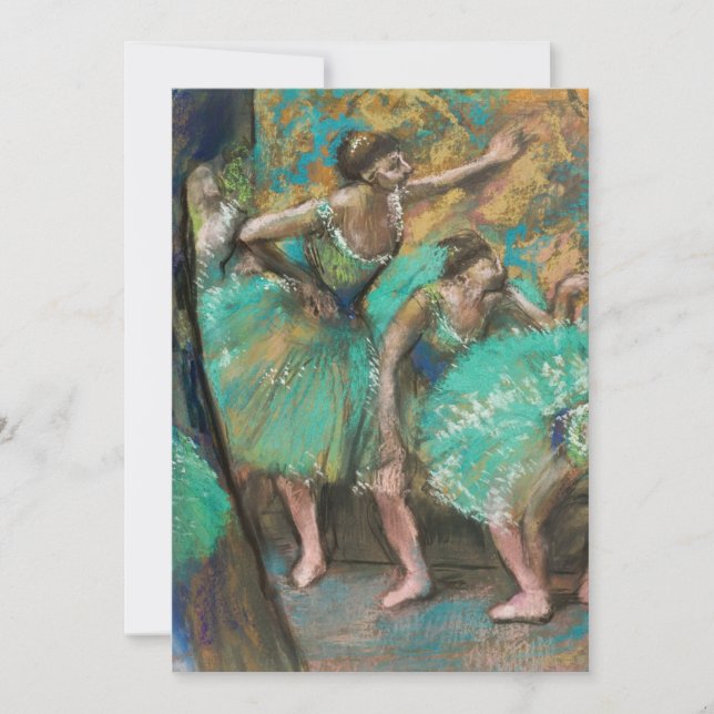 Los bailarines | Edgar Degas (Anverso)
