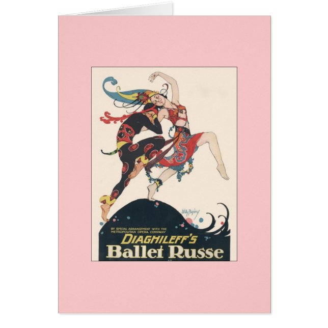 Los ballets Russes de Diaghilev (Frente)