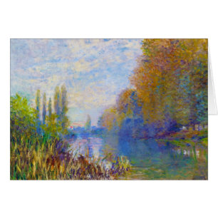 Los bancos del Sena en el otoño Claude Monet