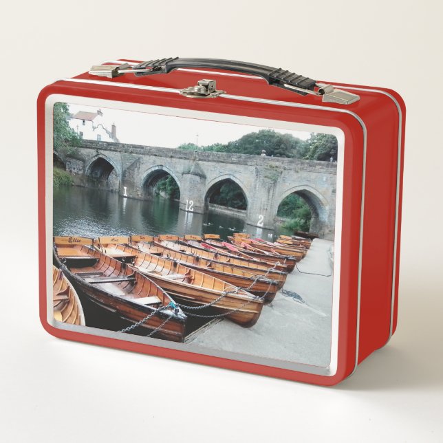 Los barcos , en el río Durham (Anverso)