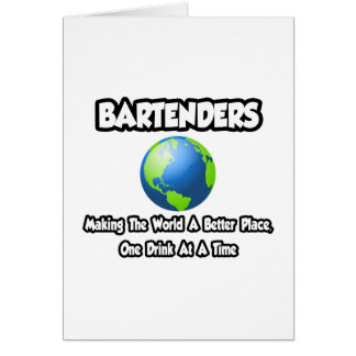 Los barman... Haciendo del mundo un lugar mejor