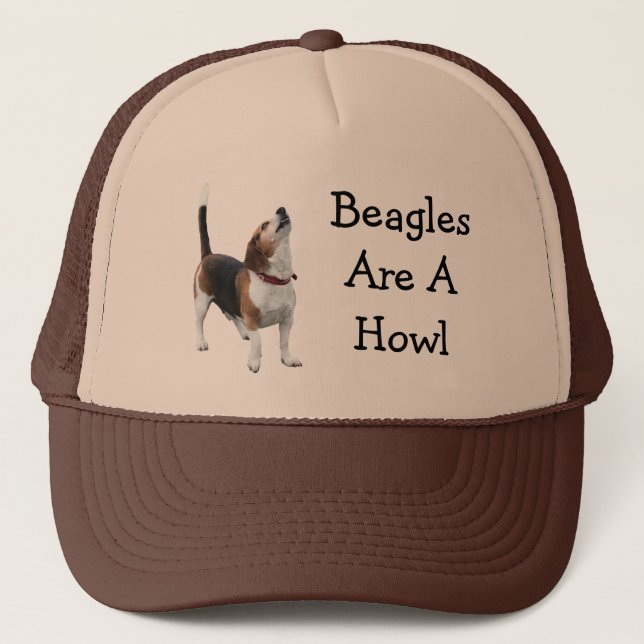 Los beagles son un gorra divertido del perro del (Anverso)
