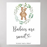 los bebés de oso de peluche son posters de sudor