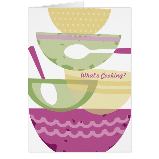 Los bol grande apilaron la orquídea que cocinaba (Frente)