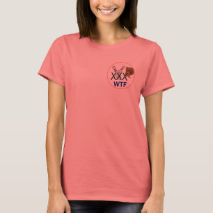 Los bolos para los pavos (WTF), camiseta de las