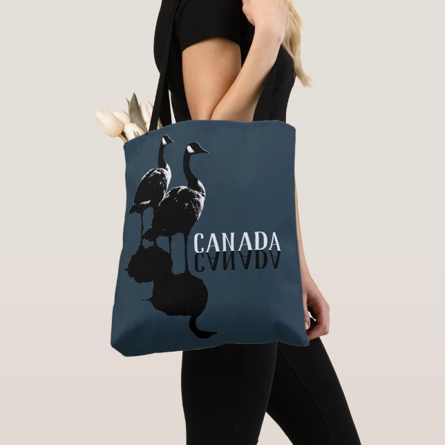 Los bolsos del ganso de Canadá personalizaron las (Detalle)