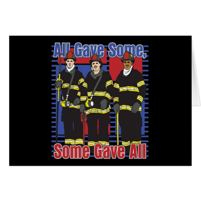 Los bomberos algunos dieron todos (Anverso (Horizontal))