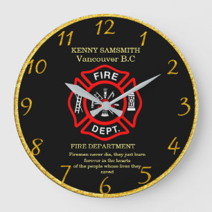Los bomberos nunca mueren en un reloj grande