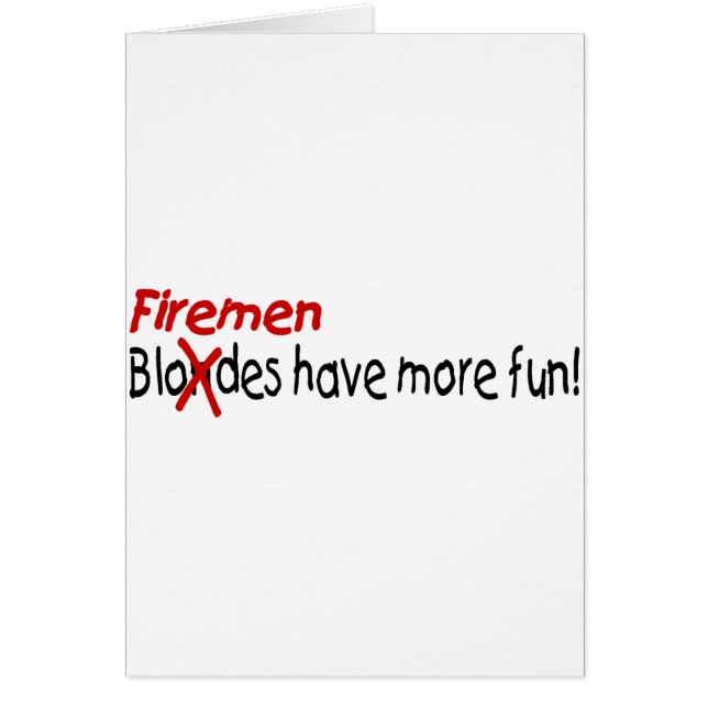 Los bomberos se divierten más (Frente)