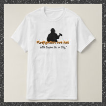 Los bomberos son camisetas calientes