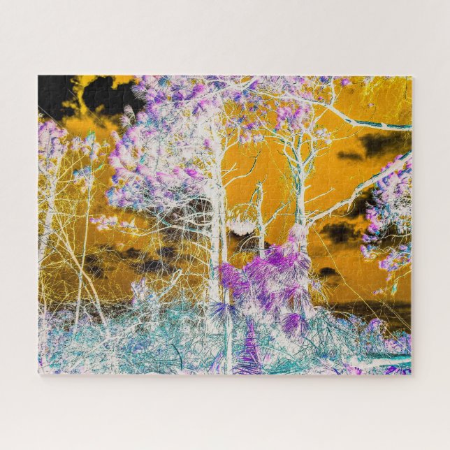 Los bosques después del rompecabezas de Ian (Horizontal)