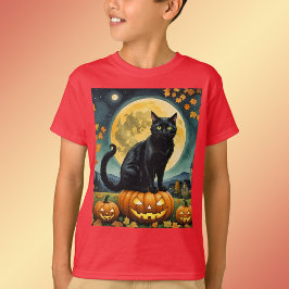 Los brillantes ojos de la camiseta de Halloween Ki
