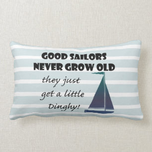 Los buenos marineros nunca crecen viejos, almohada