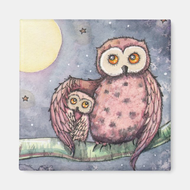 Los búhos y el imán lunar (Frente)